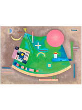 Kandinsky Arrow to Circle - Art Print